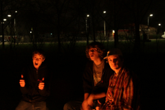 Stoere mannen vond